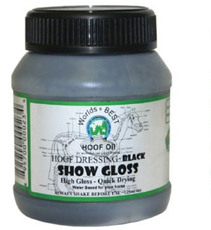 Sellerie Bucéphale – World's Best Hoof oil SHOW GLOSS Incolore   | Sellerie Bucéphale