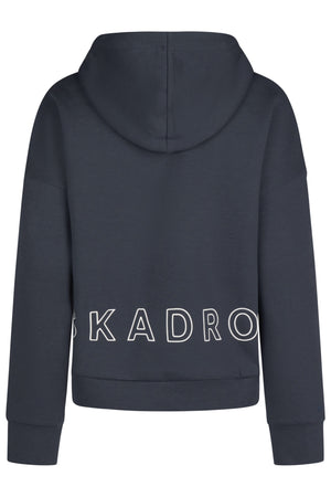 Sweat à capuche Eskadron HOOD Core navy, vue de dos