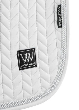 Woof Wear – Tapis de dressage Herringbone Woof Wear Blanc 6 | Sellerie Bucéphale