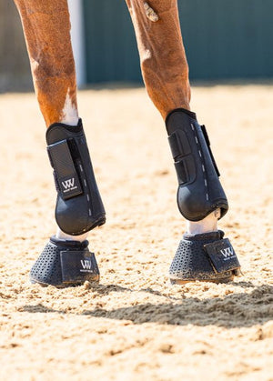 Woof Wear – Protège-tendons PRO Woof Wear Noir 2 | Sellerie Bucéphale