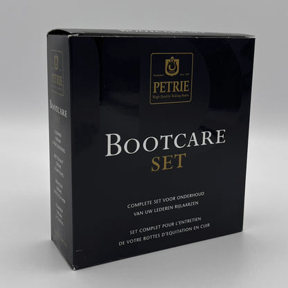 Kit d'entretien pour bottes en cuir Petrie  | Sellerie Bucéphale