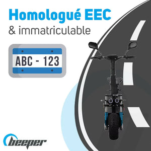 Beeper Xtrem – The All-Terrain Electric Scooter (3000W, 125 cm³)