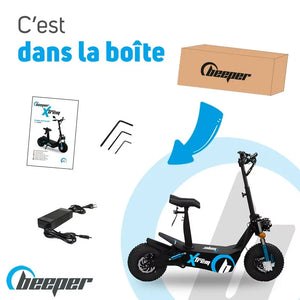 Beeper Xtrem – The All-Terrain Electric Scooter (3000W, 125 cm³)