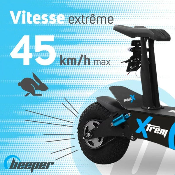 Beeper Xtrem – Le Scooter Électrique Tout-Terrain (3000W, 125 cm³)