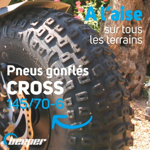 Beeper Xtrem – The All-Terrain Electric Scooter (3000W, 125 cm³)