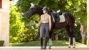 Le Mieux – Tapis de Dressage Suede Square LeMieux fern  | Sellerie Bucéphale