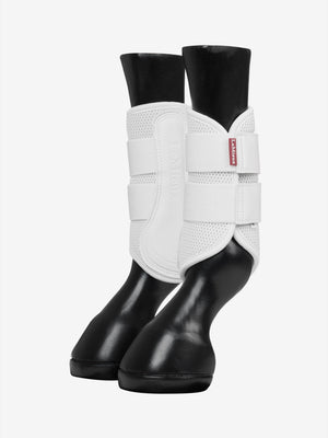 Guêtre de protection LeMieux Mesh blanche, détail de la doublure