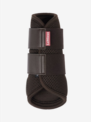Guêtre de protection LeMieux Mesh marron, vue de face
