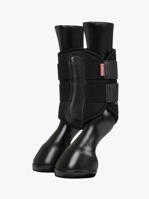 Guêtre de protection LeMieux Mesh noire, vue de côté