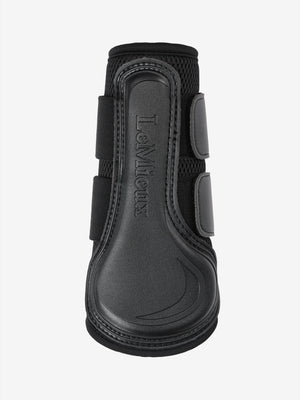 Guêtre de protection LeMieux Mesh noire, détail de la doublure