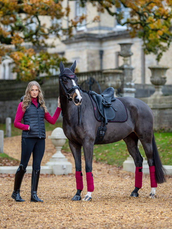 Suede Square Dressage Mat LeMieux