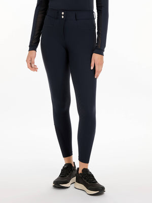 Pantalon d'Équitation LeMieux Isabelle Grip Silicone Genoux, vue studio 2