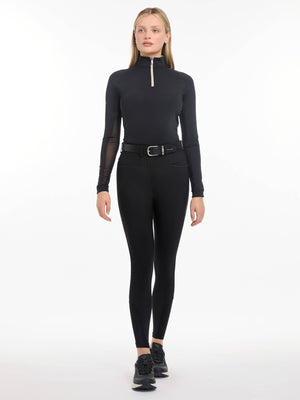 Pantalon d'Équitation LeMieux Isabelle Grip Silicone Genoux, vue studio 3