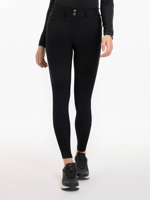 Pantalon d'Équitation LeMieux Isabelle Grip Silicone Genoux, vue studio 4