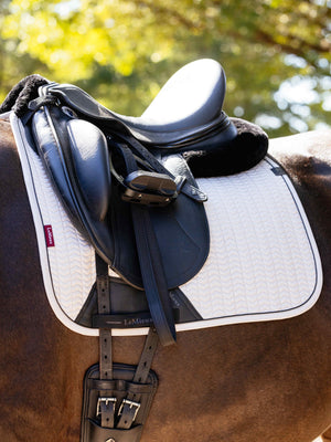 Tapis de Dressage LeMieux Essence Stone - porté 2