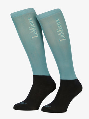 Chaussettes de Concours LeMieux (lot de 2) Noir – Lagoon