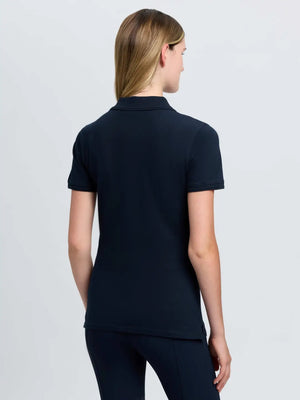 Polo Classique LeMieux bleu marine vue studio 2