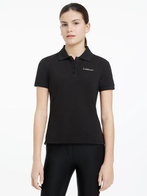 Polo Classique Young Rider LeMieux noir vue studio 2
