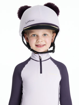 Toque LeMieux à double pompon amovible Mini Lilac