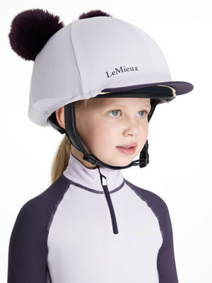 Toque LeMieux à double pompon amovible Mini Lilac 2