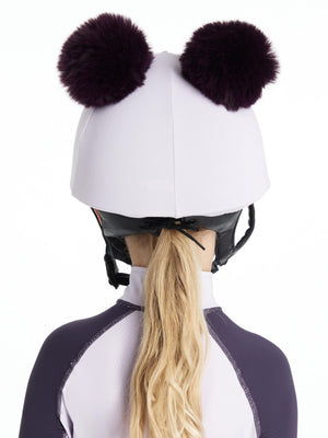 Toque LeMieux à double pompon amovible Mini Lilac 3