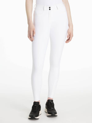 Pantalon d'Équitation LeMieux Isabelle Grip Silicone Genoux, vue studio 7