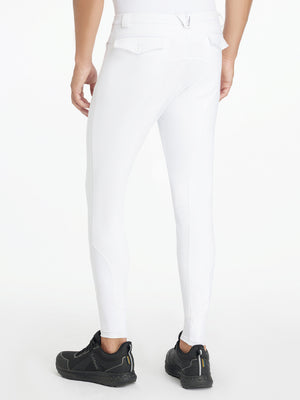 Pantalon d'Équitation LeMieux Sports Fond Intégral Silicone Homme, vue studio 2