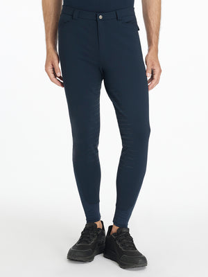 Pantalon d'Équitation LeMieux Sports Fond Intégral Silicone Homme, vue studio 3