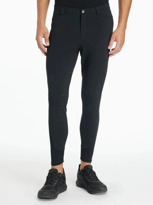 Pantalon d'Équitation LeMieux Sports Fond Intégral Silicone Homme, vue studio 5