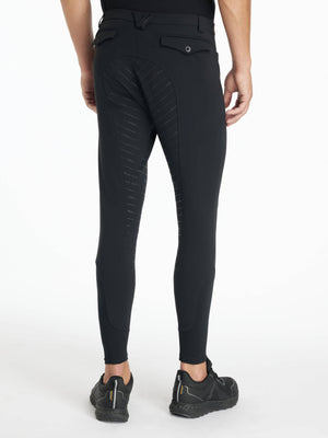Pantalon d'Équitation LeMieux Sports Fond Intégral Silicone Homme, vue studio 6
