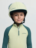 Image for LeMieux Mini -ratsastushattu, jossa on kaksi irrotettavaa tupsua