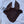 Bonnet Eskadron marron, cordelette cognac brillant 681