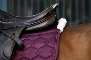 Tapis de selle Eskadron Glossy Evo-Wool en situation