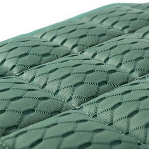 Le Mieux – Tapis de selle Carbon Mesh Vert Sage | Sellerie Bucéphale