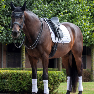Le Mieux – Tapis LeMieux Loire Dressage Blanc | Sellerie Bucéphale