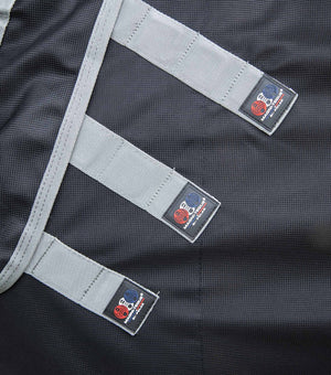 Woof Wear – Couverture magnétique avec couvre-cou Magni-Teque Premier Equine Black 4 | Sellerie Bucéphale