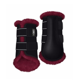 Mattès – Guêtres de Dressage Mattès Professional mouton Marron M Postérieurs | Sellerie Bucéphale