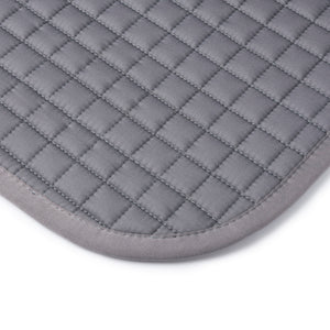 Tapis de dressage LeMieux Cotton Square gris détail de la sangle