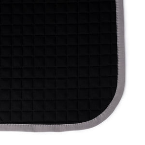 Tapis de dressage LeMieux Cotton Square gris détail du matelassage