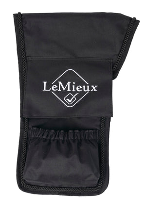 Protège-pommeau Vector LeMieux noir vue de dos