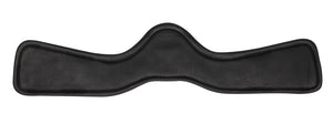Sangle de dressage anatomique Gel-Tek LeMieux noire vue de dos
