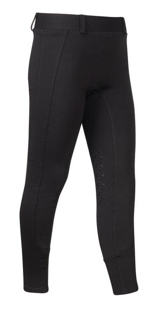Pantalon d'équitation LeMieux Junior Pro noir vue de profil