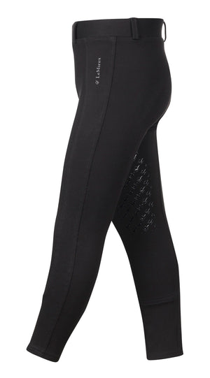 Pantalon d'équitation LeMieux Junior Pro noir détail du fond