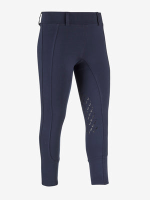 Pantalon d'équitation LeMieux Junior Pro bleu marine vue d'ensemble