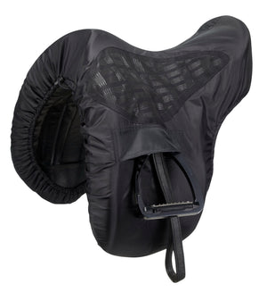Housse de selle Ride On Dressage LeMieux ProKit noire vue de dos
