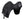 Housse de selle Ride On Dressage LeMieux ProKit noire vue de détail