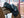 Housse de selle Dressage LeMieux ProKit noire en situation