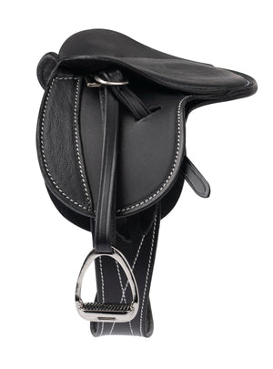 Selle Toy Pony LeMieux noire vue de profil