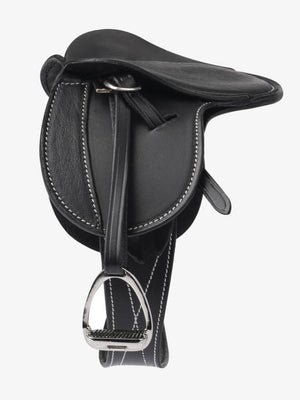 Selle Toy Pony LeMieux noire vue de détail