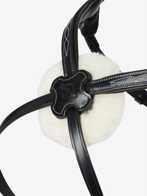 Bridon Grackle LeMieux Kudos noir détail des boucles